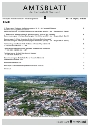 Amtsblatt Nr 4 I 2026 front