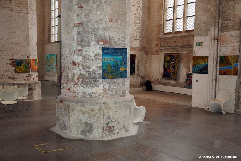 Arbeiten aus dem 1. Stralsunder Kunstschaufenster Arbeiten aus dem 1. Stralsunder Kunstschaufenster