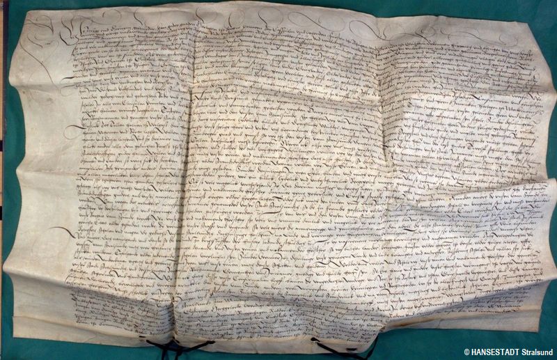 Urkunde von1525 - vorher Urkunde von1525 - vorher