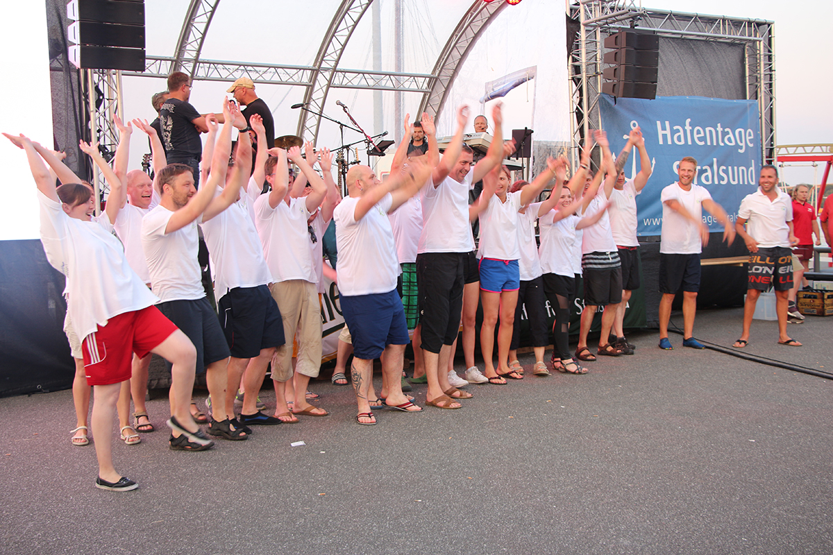 Drachenbootrennen Hafentage Stralsund 2018 - Freizeitteams