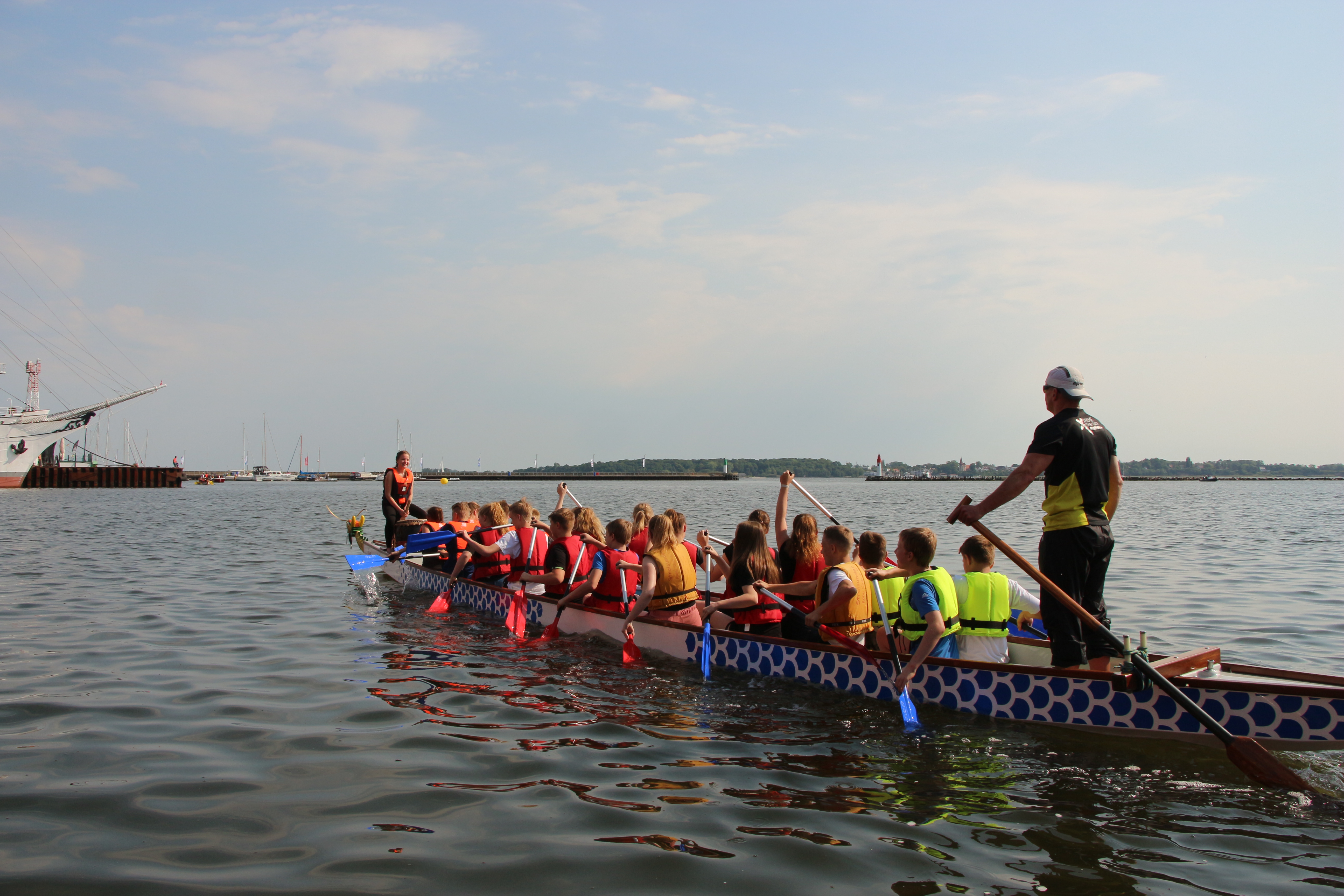 Drachenbootrennen Hafentage Stralsund 2018 - Schulteams (8)
